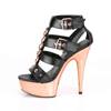 Pleaser - DELIGHT658 Hoge hakken - Zwart/Roze Product image